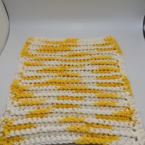 💞2/$20 HAND CRAFTED Crocheted All Purpose 100% Cotn Reusble Bath or Dish Cloths - Picture 3 of 9